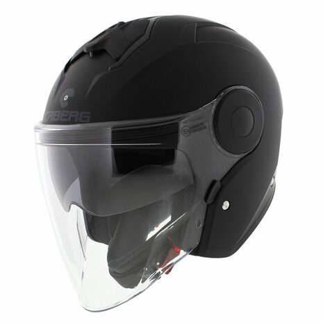 Caberg Jet Soho Motorcycle Helmet matt black