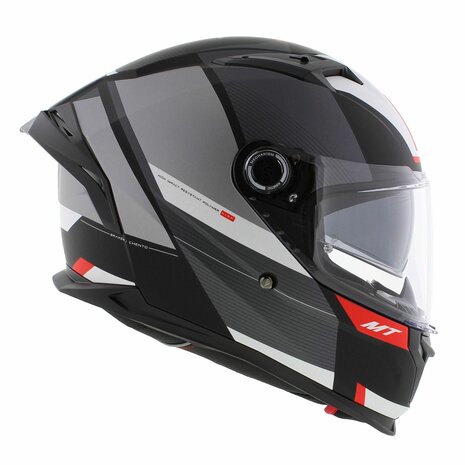 MT Braker SV helmet Chento matt grey black