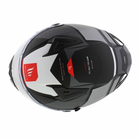 MT Braker SV helmet Chento matt grey black