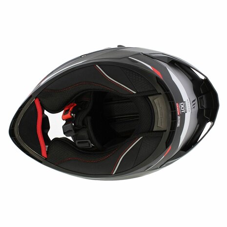 MT Braker SV helmet Chento matt grey black