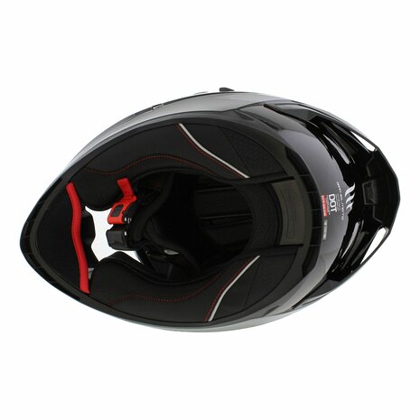 MT Braker SV helmet solid gloss black