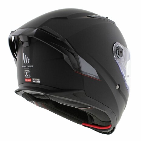 MT Braker SV helmet solid matt black