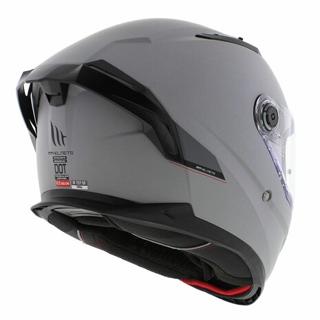 MT Braker SV helmet solid matt grey