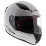 LS2 FF353 Rapid Single Mono gloss white - Size XXL - Helmet motorcycle scooter karting