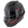 Shark EVO ES Kryd Matt Silver Black Red - Motorcycle helmet modular flip back