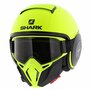 Shark Helmet Street Drak Neon series matt yellow black YKK - Size XS