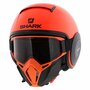 Shark Helmet Street Drak Neon series matt orange black OKK - Size Small