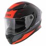 Axxis Panther SV full face motorcycle helmet Prestige B5 matt black fluor red