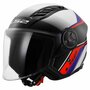 LS2 OF616 Airflow II helmet Rush gloss white blue red