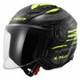 LS2 OF616 Airflow II helmet Brush gloss black yellow