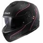 LS2 FF908 Strobe II helmet Lux matt black pink
