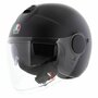 AGV Eteres Open Face helmet Mono Matt Black